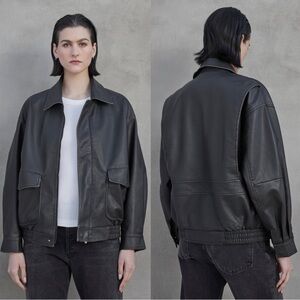 Velvet by Graham And Spencer California Faux Leather Jacket in Vintage Black